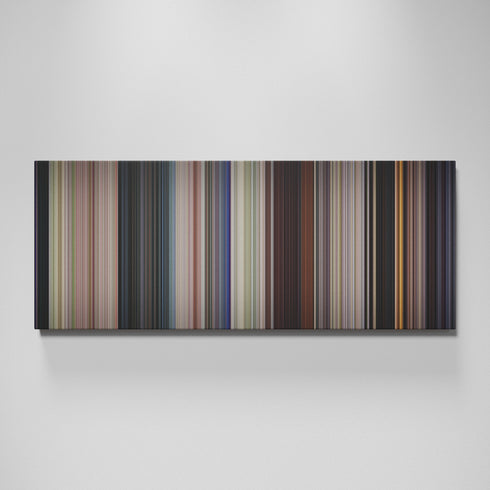 The 'Burbs movie canvas wall art - color palette print