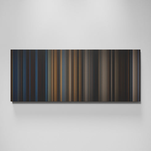 Gladiator movie canvas wall art - color palette print