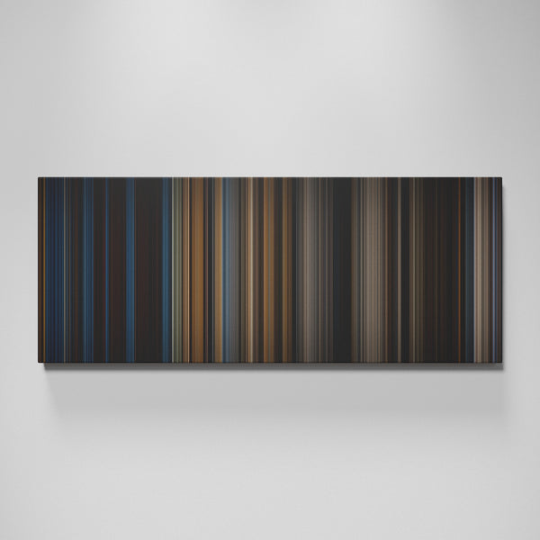 Gladiator movie canvas wall art - color palette print