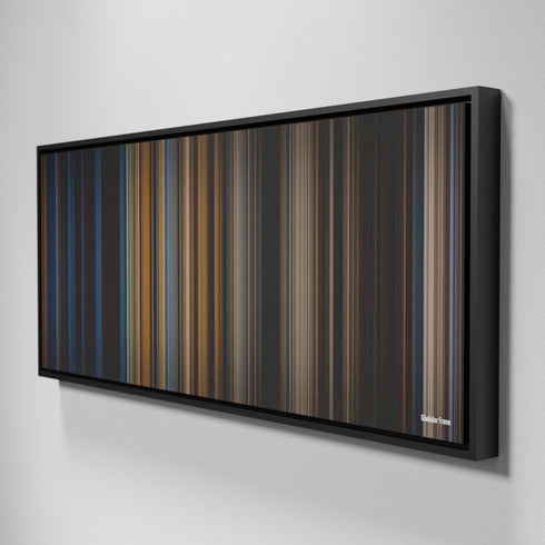 Side view of Framed Buff's of Gladiator Frome on the wall