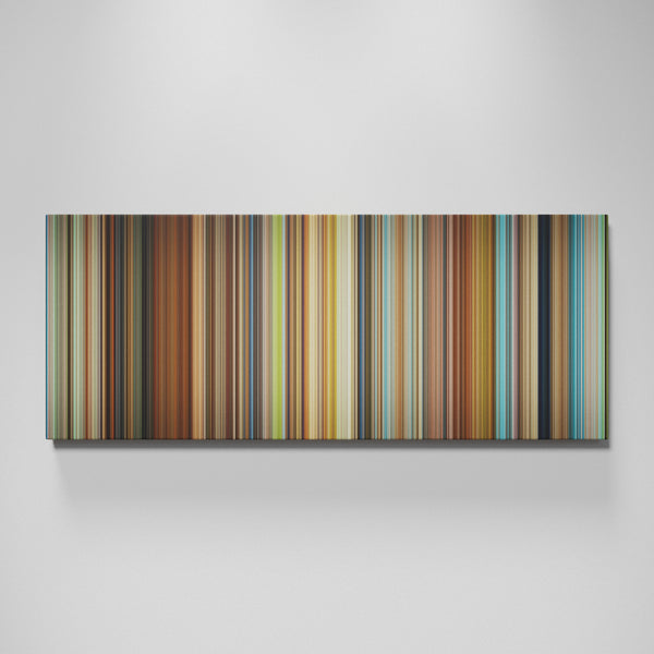 Spirited Away movie canvas wall art - color palette print
