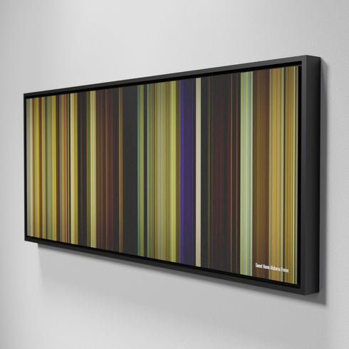 Side view of Framed Buff's of Sweet Home Alabama Frome on the wall