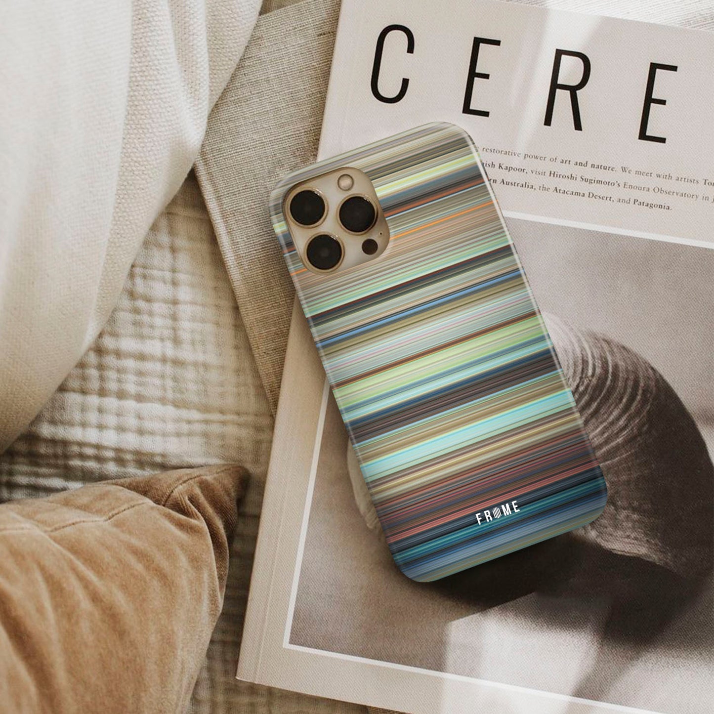 howl's moving castle Frome phone case next to interior items