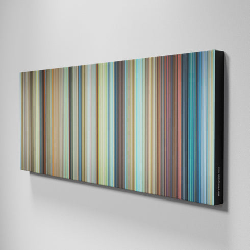 Side view of Buff's of Howl's Moving Castle Frome on the wall