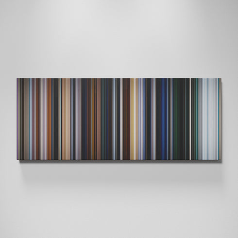 The Chronicles of Narnia: The Lion, the Witch and the Wardrobe movie canvas wall art - color palette print