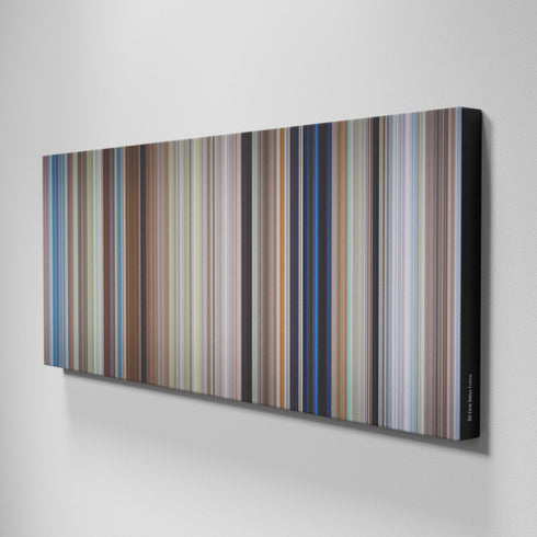 Side view of Buff's of 50 First Dates Frome on the wall