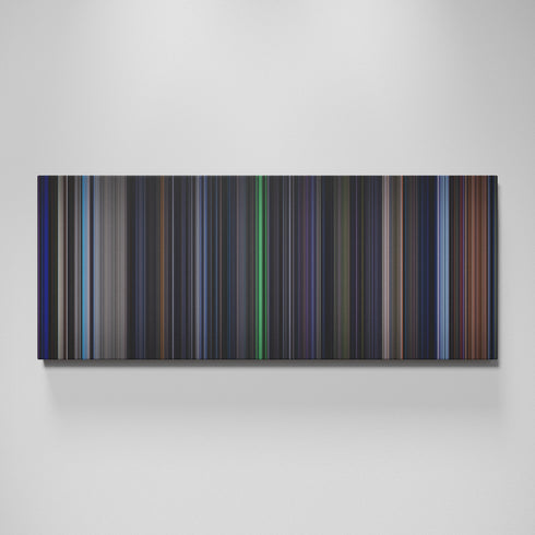 Event Horizon movie canvas wall art - color palette print