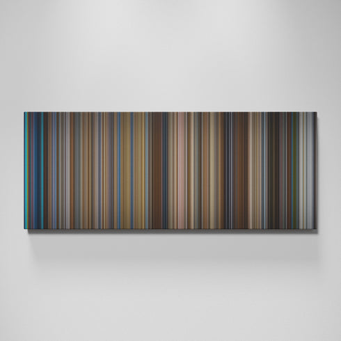 Catch Me If You Can movie canvas wall art - color palette print