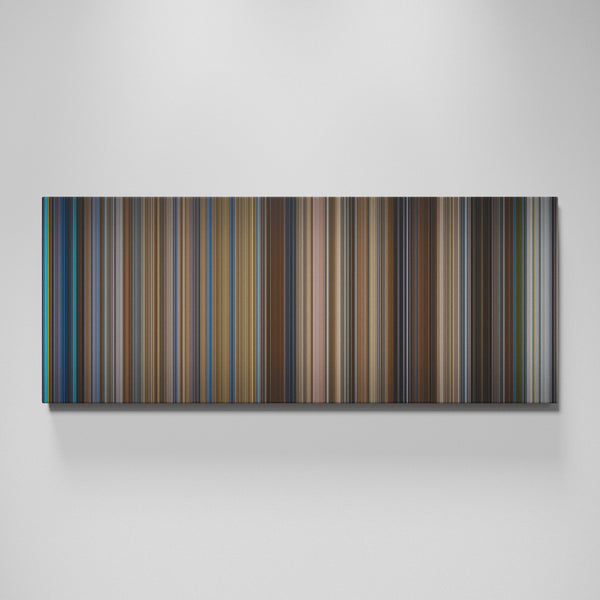 Catch Me If You Can movie canvas wall art - color palette print