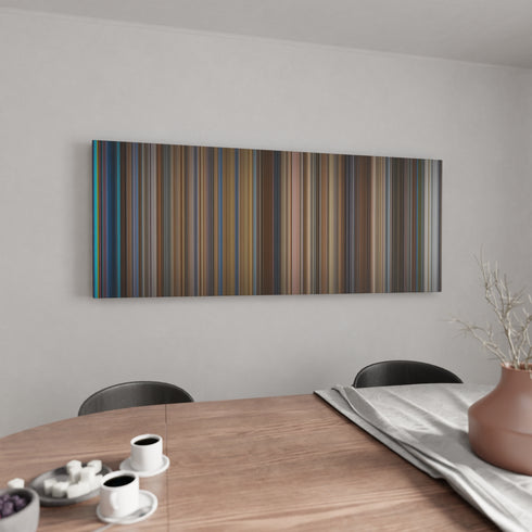 Kitchen with Catch Me If You Can Frome on the wall