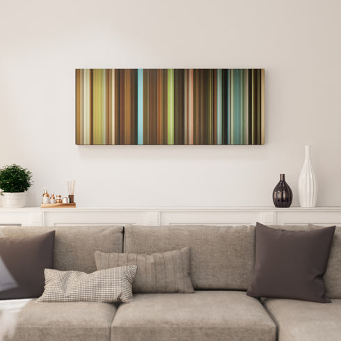 Jojo Rabbit canvas print in living room - film wall decor