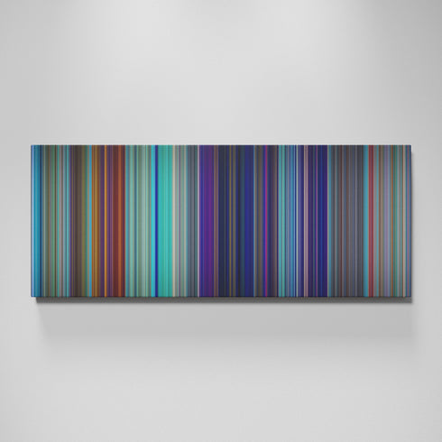 Shark Tale movie canvas wall art - color palette print