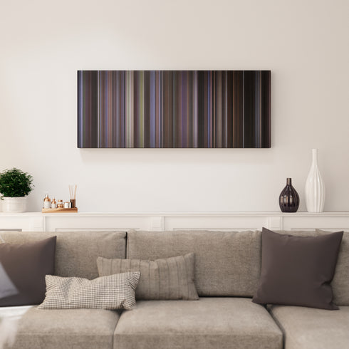 Donnie Darko canvas print in living room - film wall decor