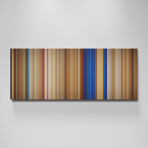Mad Max: Fury Road movie canvas wall art - color palette print