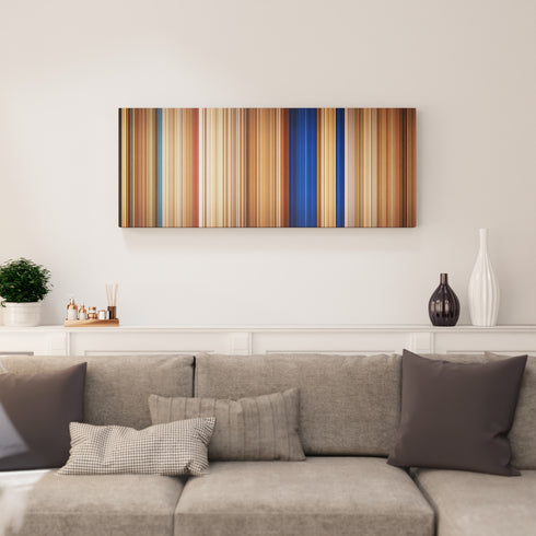 Living room interior with Mad Max: Fury Road Frome on the wall