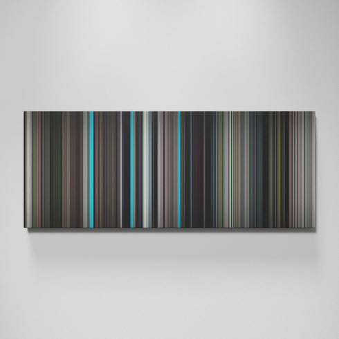 The Graduate movie canvas wall art - color palette print