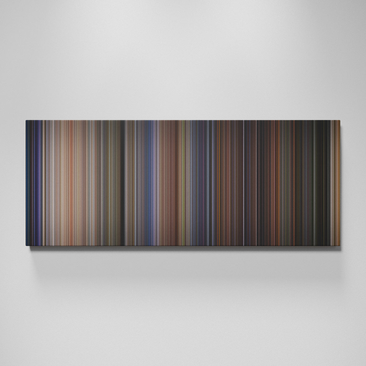 Twister movie canvas wall art - color palette print