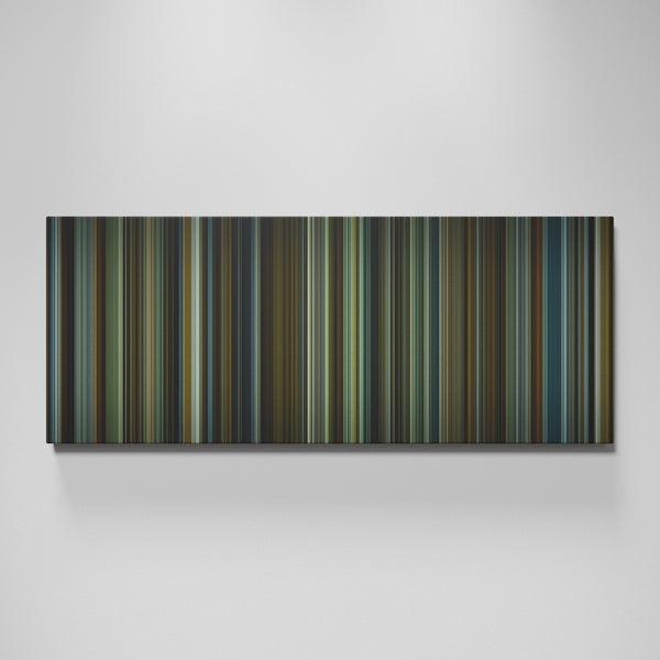 Gone Girl movie canvas wall art - color palette print