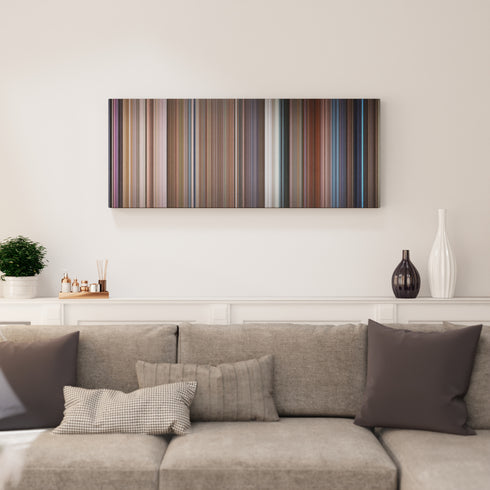 Death Becomes Her canvas print in living room - film wall decor