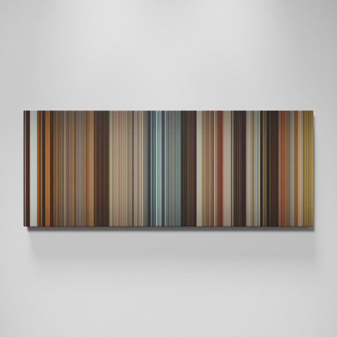 Juno movie canvas wall art - color palette print