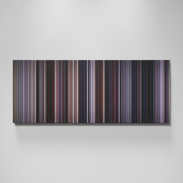 The Departed movie canvas wall art - color palette print