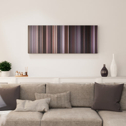 The Departed canvas print in living room - film wall decor