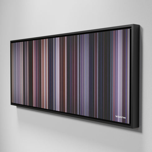 Side view of Framed Buff's of The Departed Frome on the wall