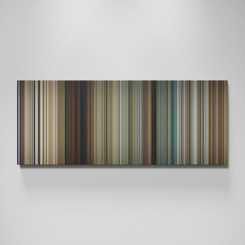 The Professional movie canvas wall art - color palette print