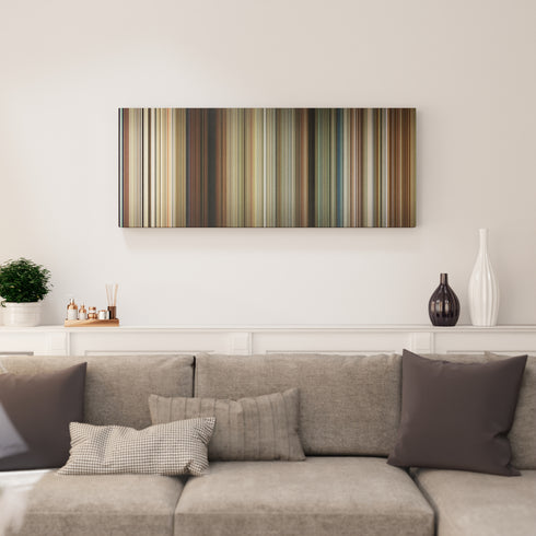 Living room interior with The Professional Frome on the wall