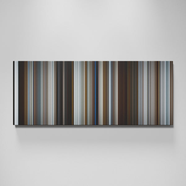 Fargo movie canvas wall art - color palette print