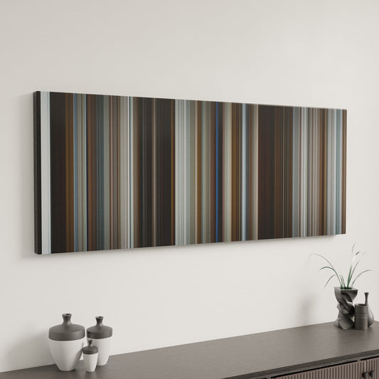 Minimal interior design with Fargo Frome on the wall