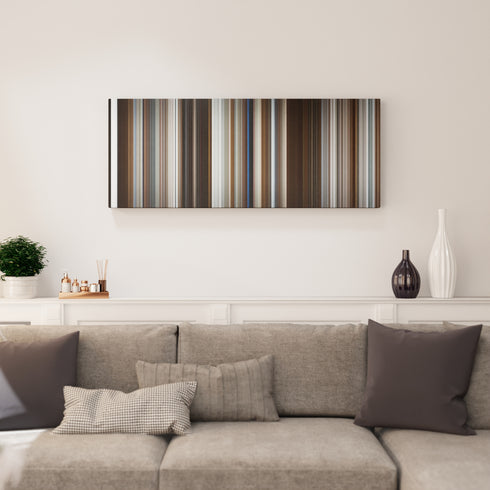 Fargo canvas print in living room - film wall decor