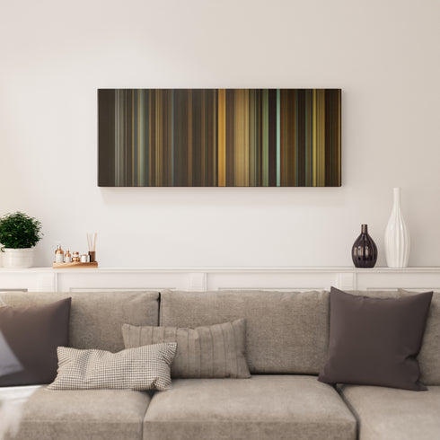 Living room interior with The Social Network Frome on the wall