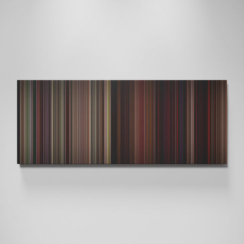 Grosse Pointe Blank movie canvas wall art - color palette print
