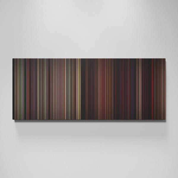 Grosse Pointe Blank movie canvas wall art - color palette print