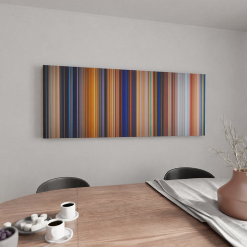 Kitchen with The Iron Giant Frome on the wall