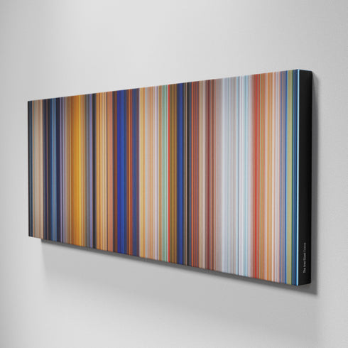 Side view of Buff's of The Iron Giant Frome on the wall