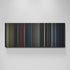 Comet movie canvas wall art - color palette print