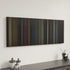 Comet canvas art in modern interior - movie color palette