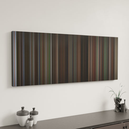 Return to Me canvas art in modern interior - movie color palette
