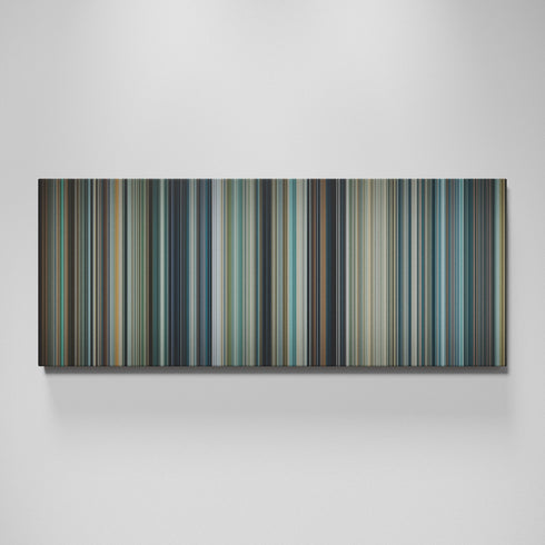 Man of Steel movie canvas wall art - color palette print