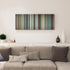 Man of Steel canvas print in living room - film wall decor