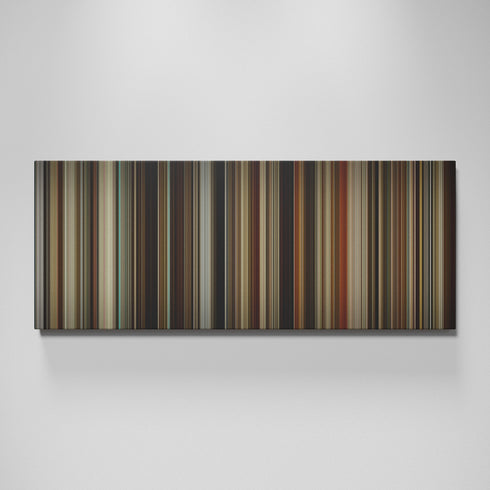 Milk movie canvas wall art - color palette print
