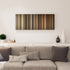 Milk canvas print in living room - film wall decor
