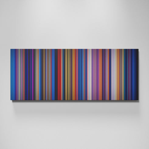 Fantasia movie canvas wall art - color palette print