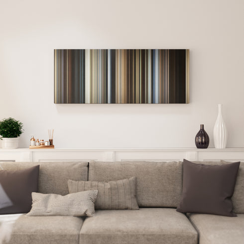 Cast Away canvas print in living room - film wall decor