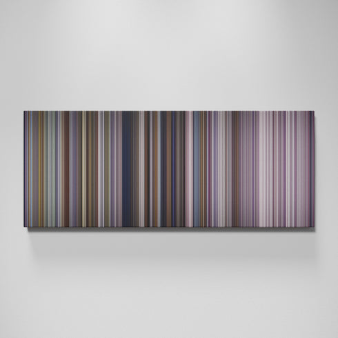 Miracle movie canvas wall art - color palette print