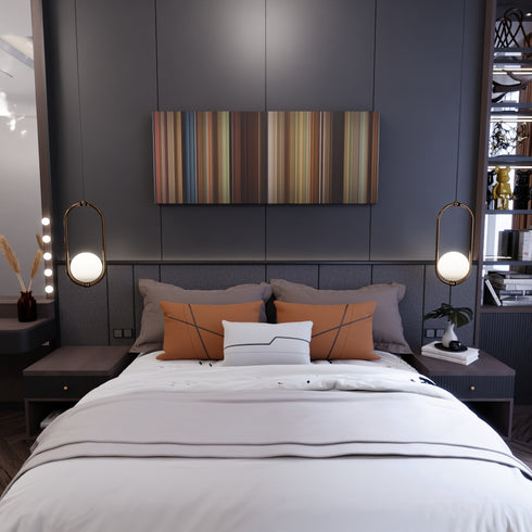 A River Runs Through It movie canvas in bedroom - wall art display