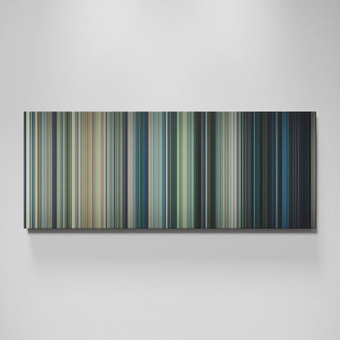 Jurassic World movie canvas wall art - color palette print