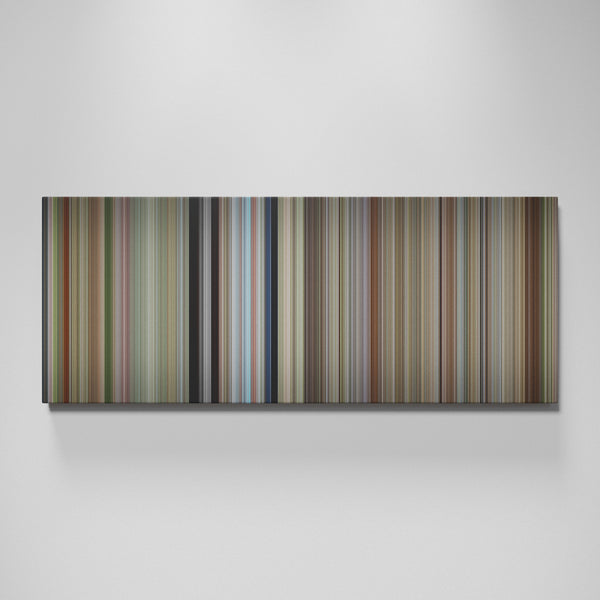 The Sandlot movie canvas wall art - color palette print